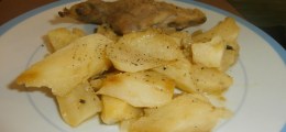 Κουνέλι στο φούρνο με πατάτες