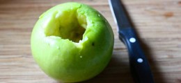 Πράσινα μήλα ψητά